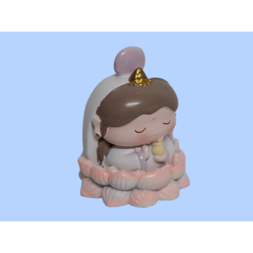 Q版可愛寶瓶蓮花觀世音菩薩祈福擺飾（AI-3)-細節圖2