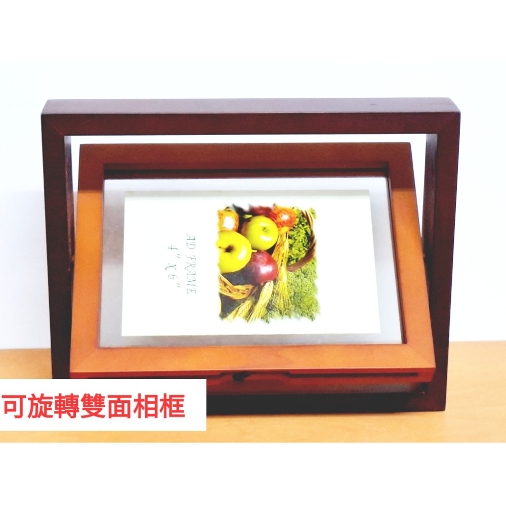 復古泰國原木手作轉動回憶的雙面相框(S-12):10-細節圖4
