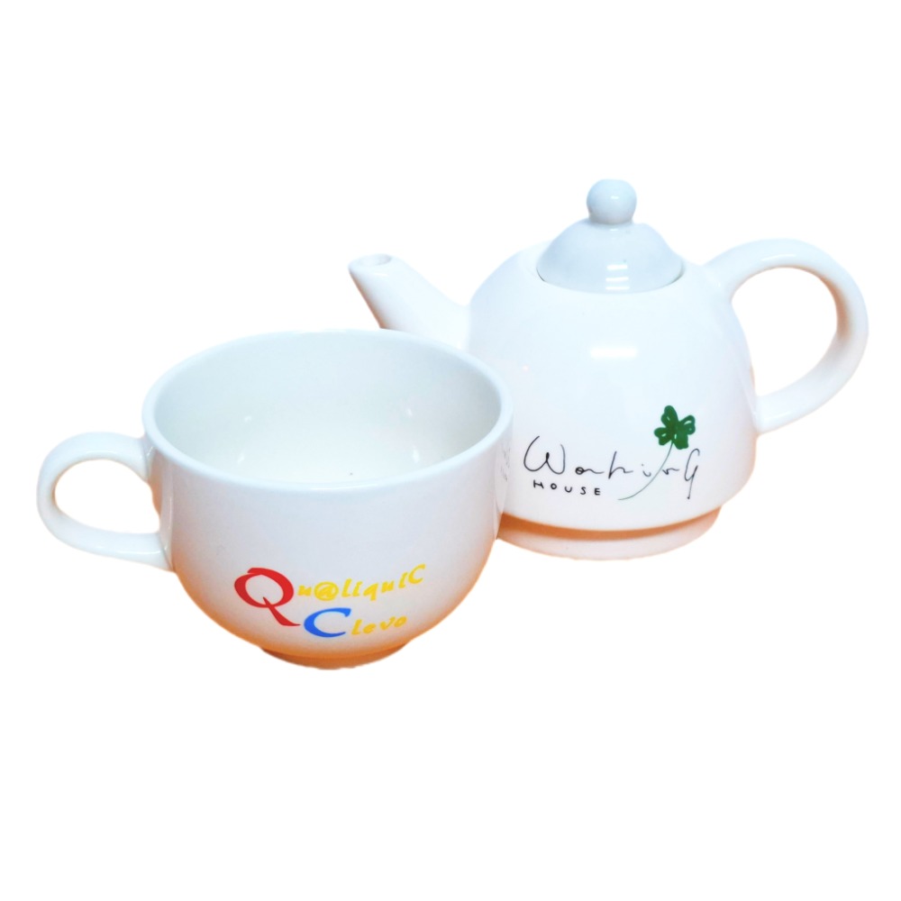Working House陶瓷一壺一杯茶壺組-細節圖2