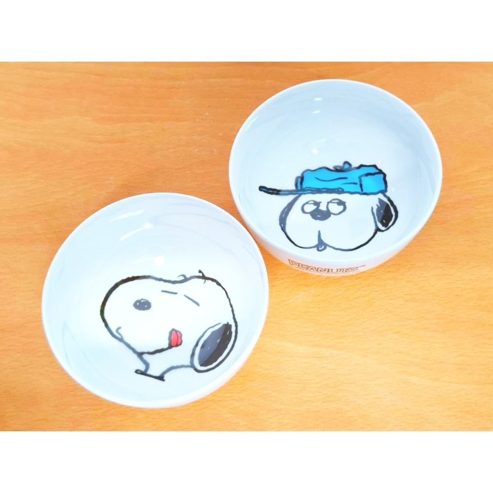 🐾 Snoopy 新骨瓷陶瓷碗 2入組｜350ml Snoopy新骨瓷陶瓷碗2入組 Snoopy新骨瓷碗2入組-細節圖3