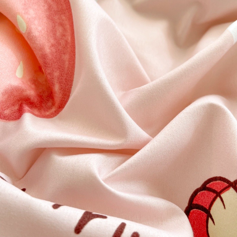 卡通床包 迪士尼草莓熊 可愛粉色床包 草莓熊水洗棉 卡通四件組 單人/雙人/加大雙人床包四件組 禮物交換 床包 床-細節圖5