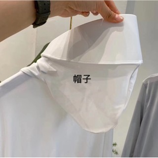 防曬衣 🔥台灣現貨🔥小兔子 防疫必備 防疫帽 冰絲防曬衣 連帽 防紫外線 防曬服 夏季 防曬衣 蒙面 防曬外套-細節圖5