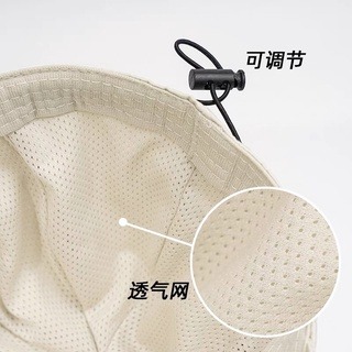 帽子🔥 台灣現貨秒發🔥趙露思 同款 簡約韓版 速乾材質大帽沿 遮陽帽 漁夫帽  出遊搭配 網紅 鴨舌帽-細節圖3