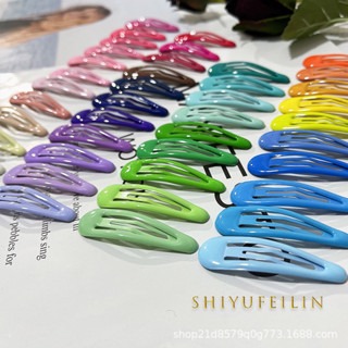 髮夾🔥臺灣現貨🔥 韓國髮夾 糖果色 BB夾５CM小髮夾 兒童夾 彩色水滴夾 可愛網紅小髮夾 多巴胺穿搭必備-細節圖3
