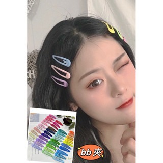 髮夾🔥臺灣現貨🔥 韓國髮夾 糖果色 BB夾５CM小髮夾 兒童夾 彩色水滴夾 可愛網紅小髮夾 多巴胺穿搭必備-細節圖7