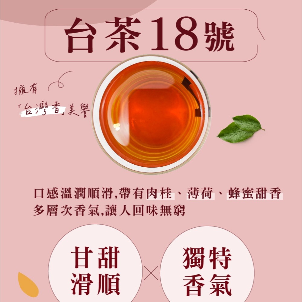 世界即享茶 紅玉紅茶10/30入 台茶18台灣紅茶包品質高 自然甜香下午茶 團購商務禮品禮物新鳳鳴-細節圖4