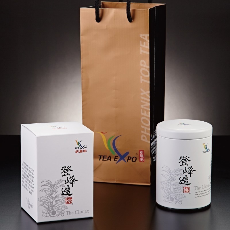 新鳳鳴 登峰造極高山茶 清香型台灣烏龍茶 100g罐裝 送禮附紙盒手提袋-細節圖3