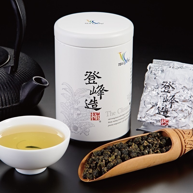 新鳳鳴 登峰造極高山茶 清香型台灣烏龍茶 100g罐裝 送禮附紙盒手提袋-細節圖4