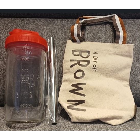 [全新現貨]屈臣氏 LINE FRIENDS 在一起熊大隨行杯組 700ml 熊大-細節圖2