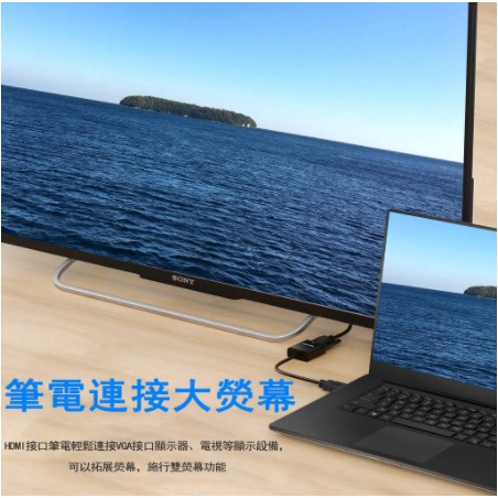 HDMI轉VGA 轉換器 品牌晶片 鍍金接頭 筆電轉接頭 投影機轉接頭 D-Sub轉接頭 hdmi轉vGA-細節圖7