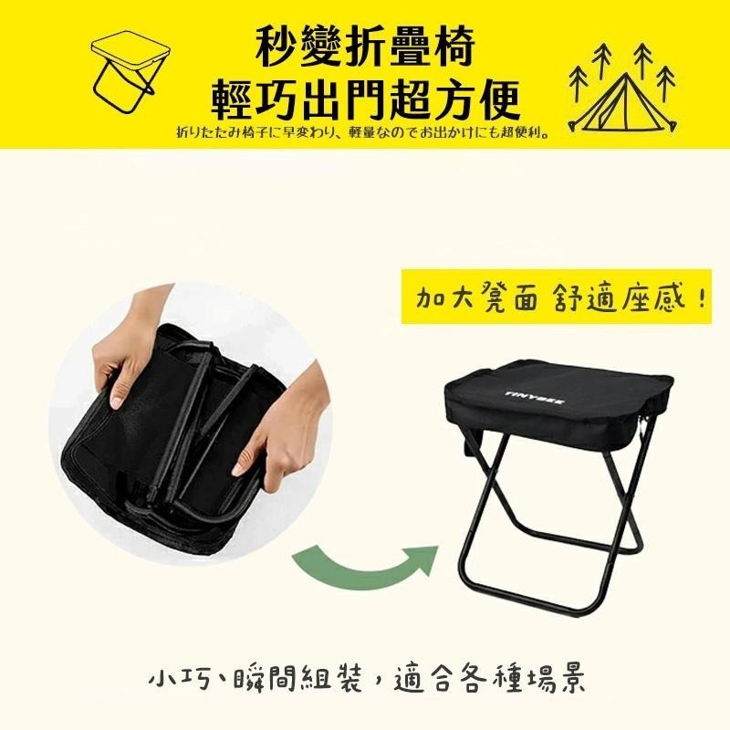 【野趣露營】折疊椅 摺疊椅 露營椅 口袋摺疊椅 登山露營 折疊凳  隨行露營椅 旅行椅 童軍椅 釣魚椅 摺疊椅 口袋椅-細節圖6