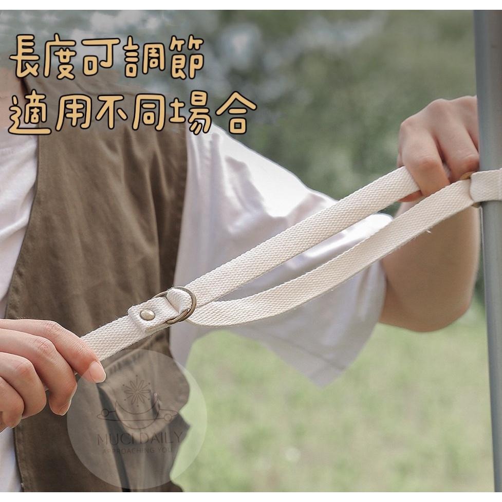 【野趣露營】露營質感皮質掛繩 戶外皮質掛繩 露營掛繩 餐具繩 可調節掛繩 皮革掛繩 晾衣繩 露營配件-細節圖3