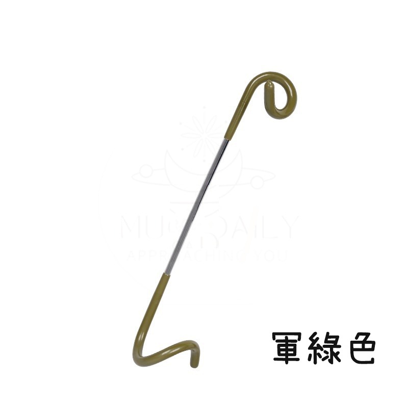 【野趣露營】豬尾巴夾型燈勾 燈勾 S型掛架 豬尾巴 S掛勾 多功能 掛鉤 鉤子 露營 帳篷 掛燈鉤-規格圖7