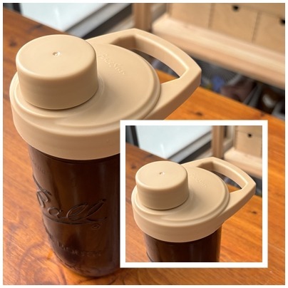 FaceSun 梅森杯蓋 FS提手杯蓋 耐熱杯蓋 梅森杯 杯蓋 寬口-規格圖3