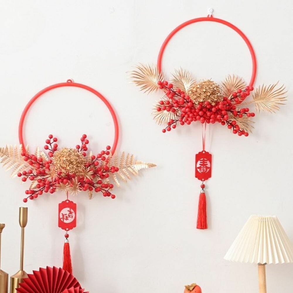 春節吊飾 過年裝飾 春節裝飾 掛卡 卡片 新年佈置 新年裝飾-細節圖8