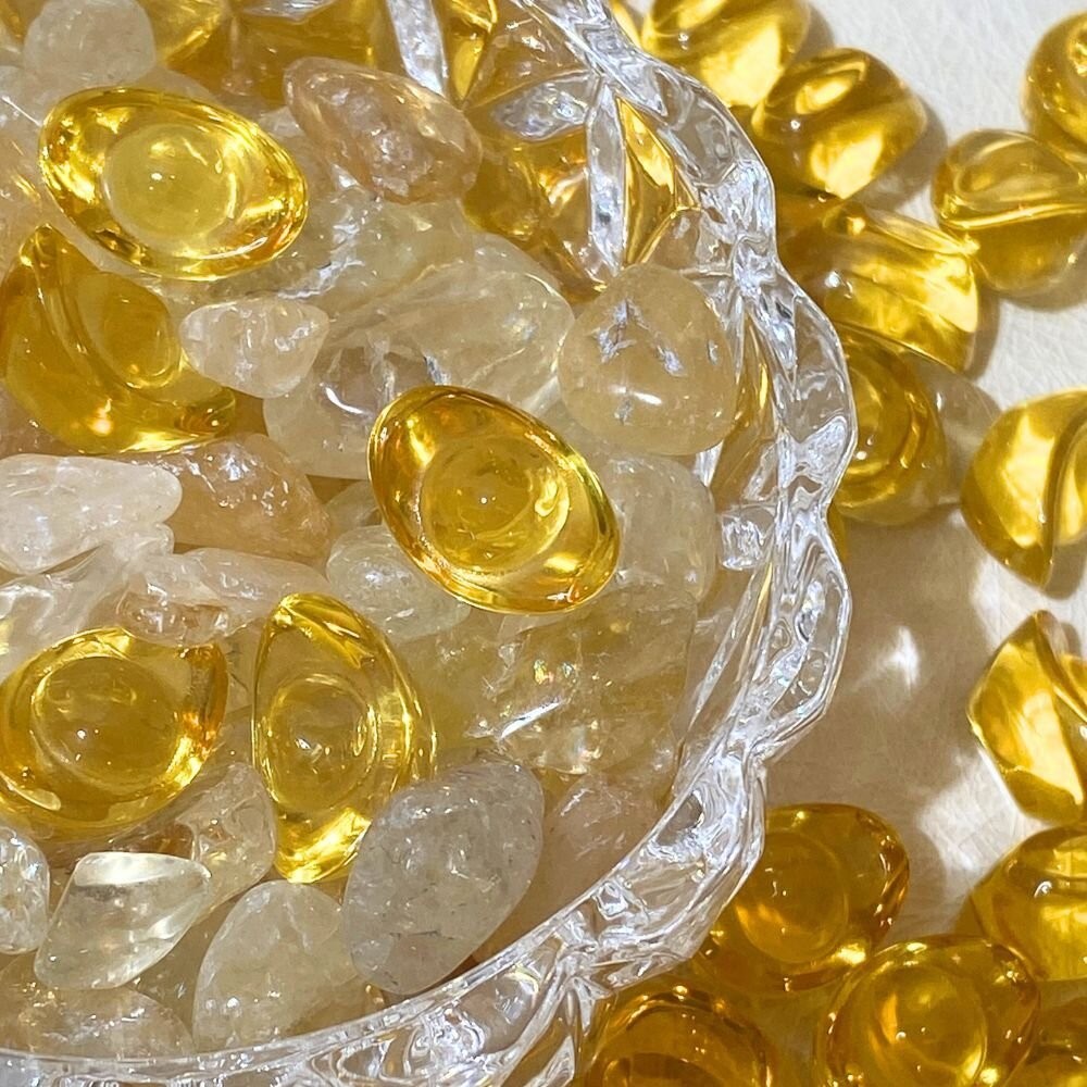 金元寶 琉璃金元寶 小元寶 新年 招財 過年裝飾 玻璃元寶 聚寶盆 風水-細節圖9