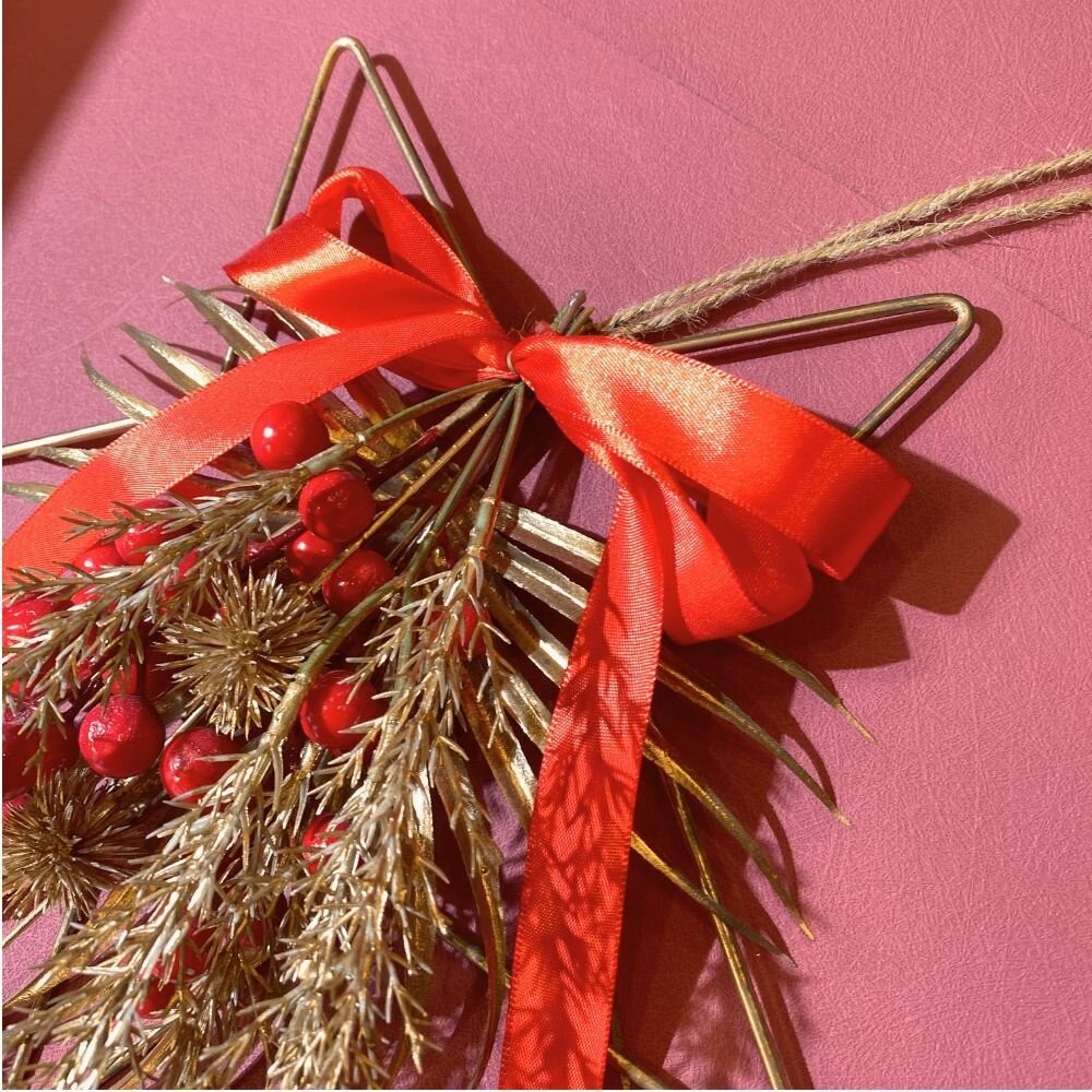 【森林海】春節裝飾 新年裝飾 牆飾 新年禮物 過年 除舊布新 迎春裝飾 仿真花-細節圖5