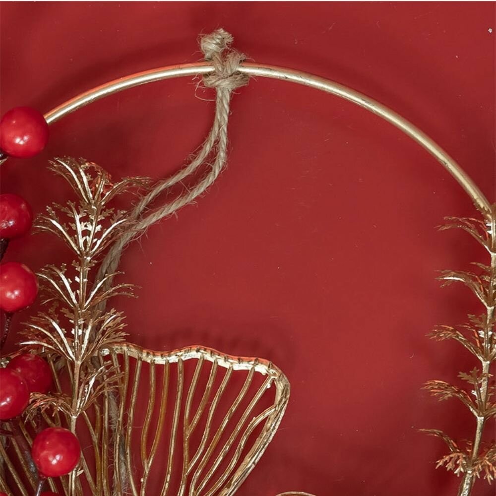 【森林海】春節裝飾 新年裝飾 牆飾 新年禮物 過年 除舊布新 迎春裝飾 仿真花-細節圖8