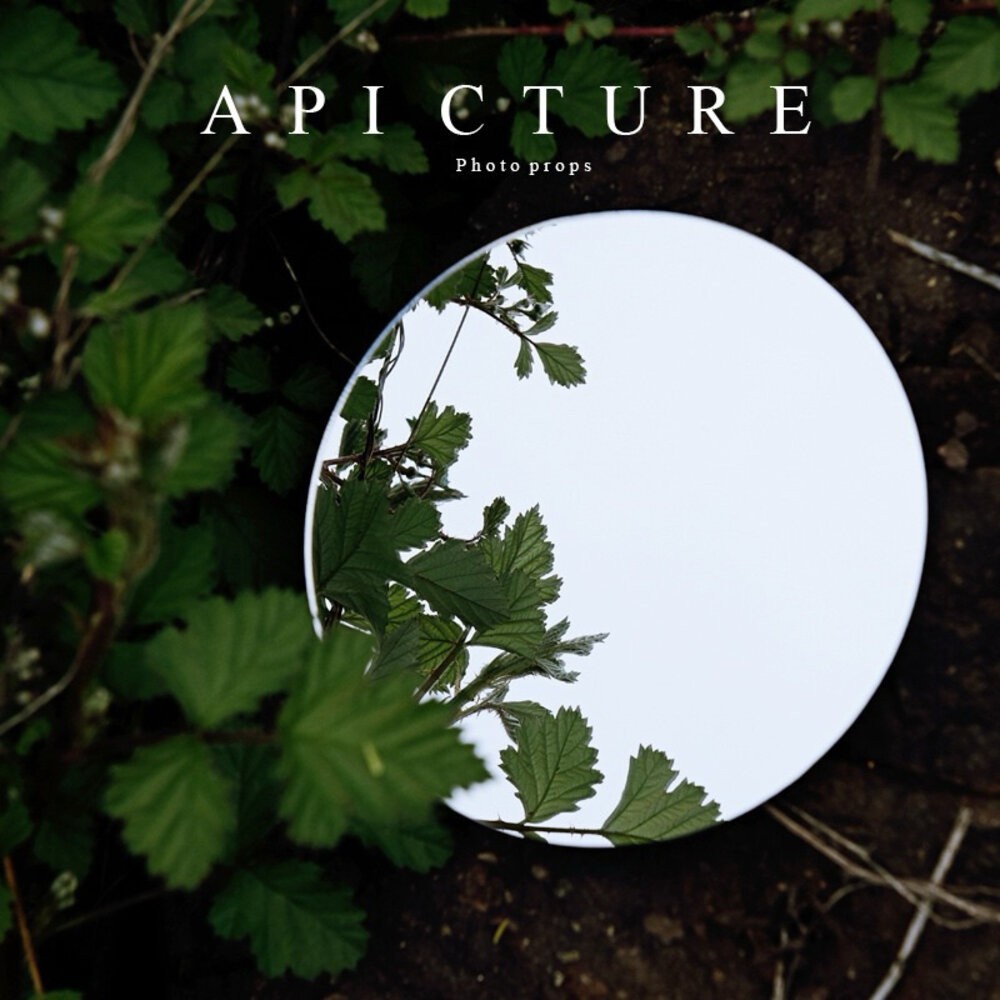 鏡子 壓克力鏡子 飾品拍攝 拍照道具 拍照背景  不規則鏡子-細節圖4