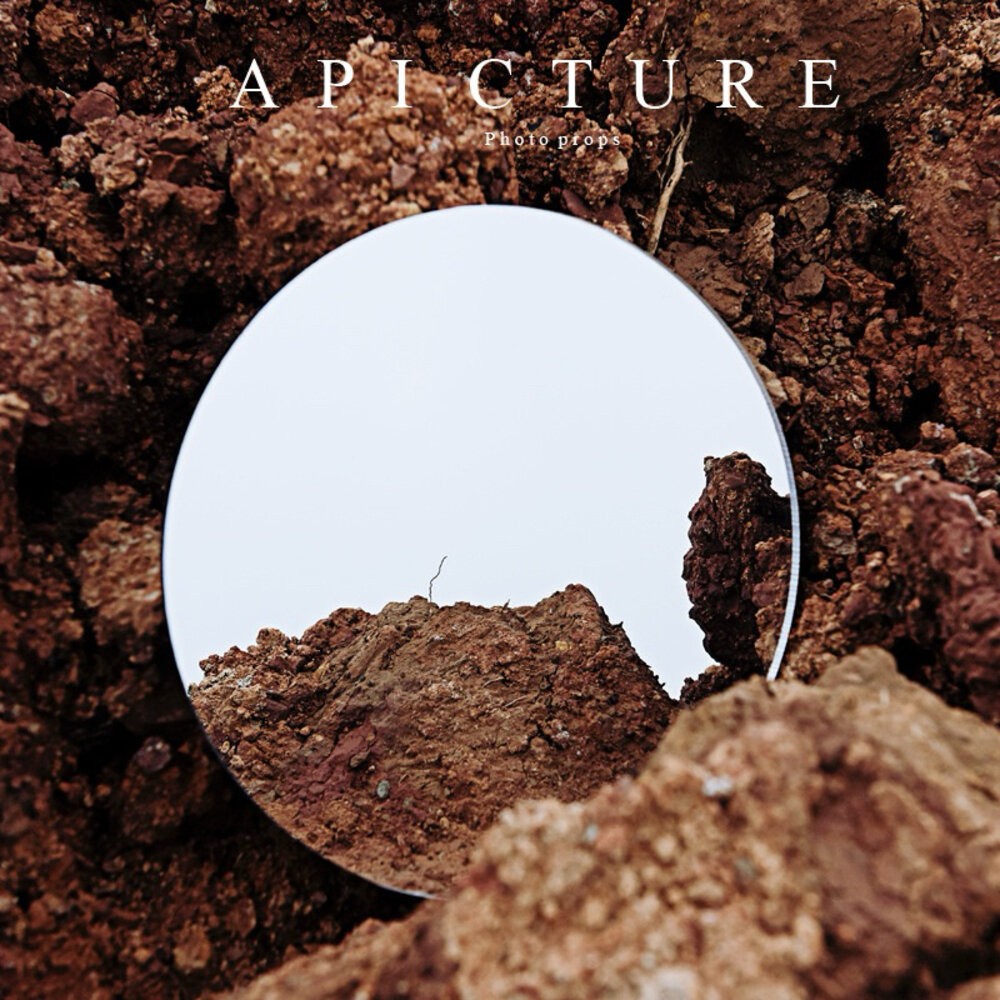 鏡子 壓克力鏡子 飾品拍攝 拍照道具 拍照背景  不規則鏡子-細節圖6