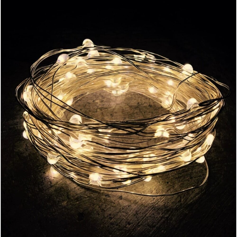 【森林海】聖誕節 串燈 LED星星燈 裝飾燈 花束 禮盒 仙女燈 小彩燈 聖誕節裝飾 禮盒裝飾 花束裝飾-細節圖2