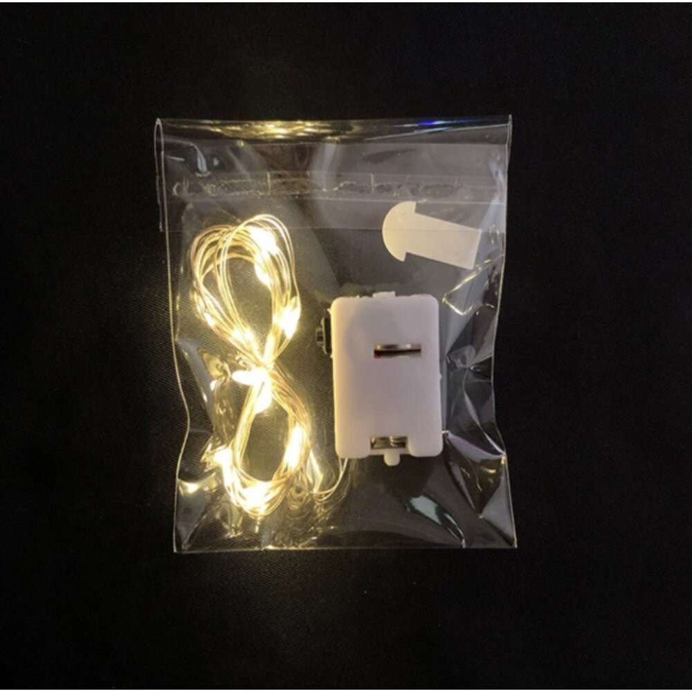 【森林海】聖誕節 串燈 LED星星燈 裝飾燈 花束 禮盒 仙女燈 小彩燈 聖誕節裝飾 禮盒裝飾 花束裝飾-細節圖4