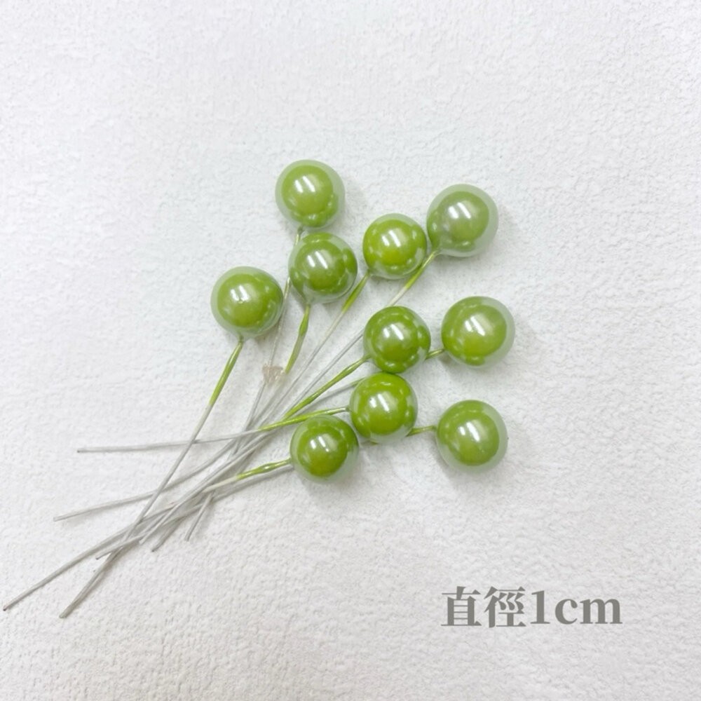 1cm蘋果綠（10支）