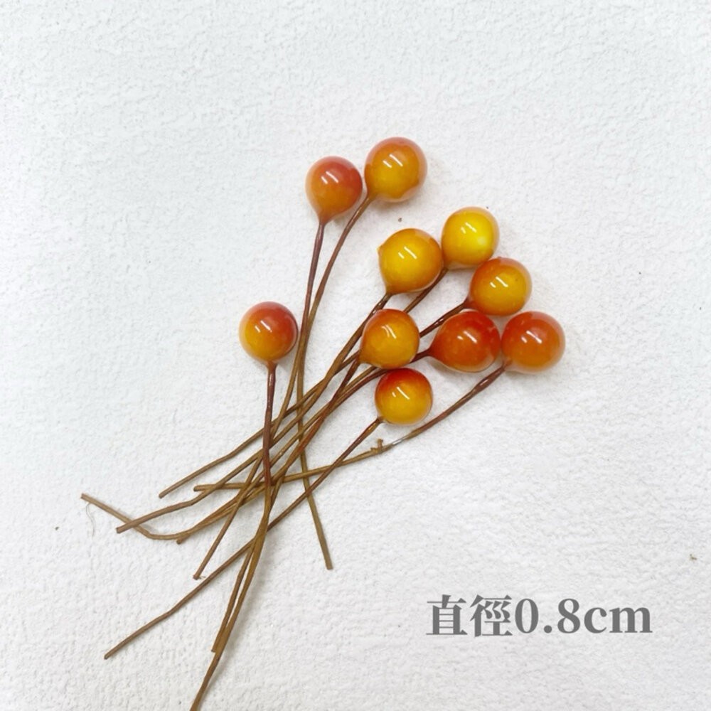 0.8cm橘紅色（10支）