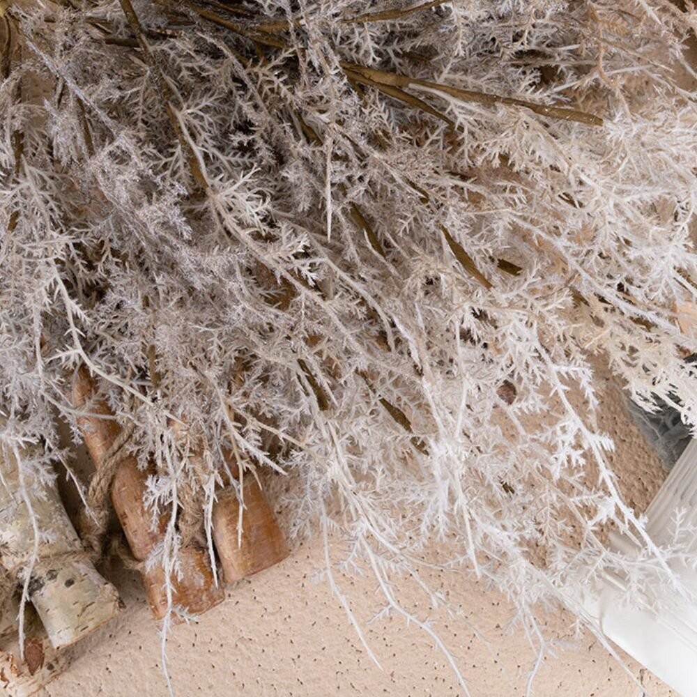 【森林海】仿真花 聖誕裝飾 仿真葉 居家裝飾 拍照道具 假花 花束 空間佈置 仿真花 牆面綠化 婚禮佈置裝飾 花牆-細節圖4