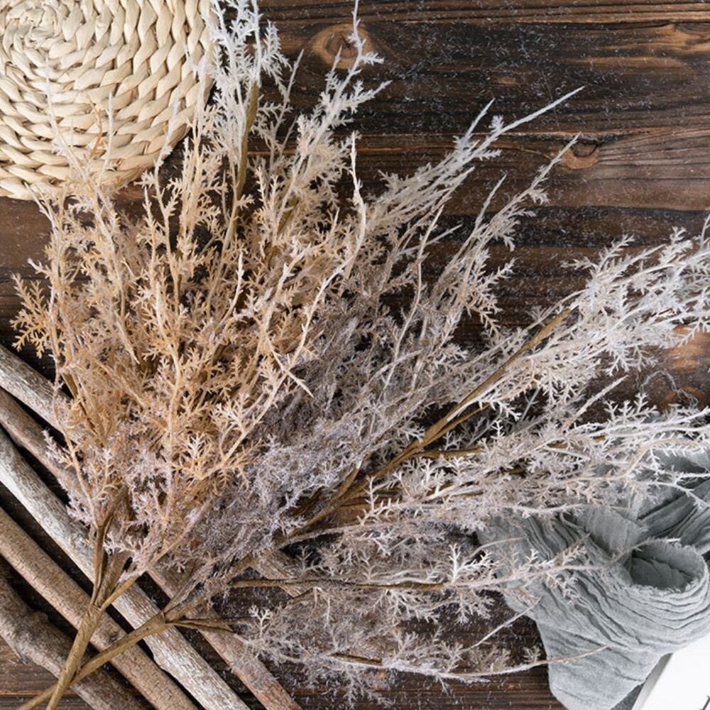 【森林海】仿真花 聖誕裝飾 仿真葉 居家裝飾 拍照道具 假花 花束 空間佈置 仿真花 牆面綠化 婚禮佈置裝飾 花牆-細節圖5