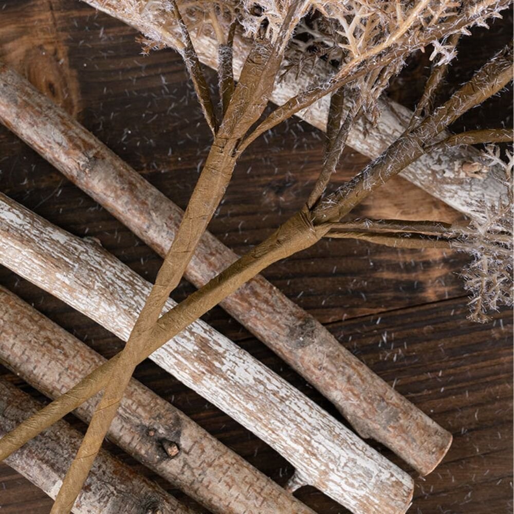 【森林海】仿真花 聖誕裝飾 仿真葉 居家裝飾 拍照道具 假花 花束 空間佈置 仿真花 牆面綠化 婚禮佈置裝飾 花牆-細節圖7