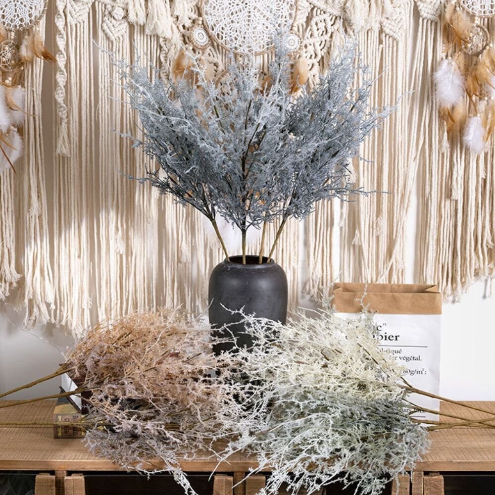 【森林海】仿真花 聖誕裝飾 仿真葉 居家裝飾 拍照道具 假花 花束 空間佈置 仿真花 牆面綠化 婚禮佈置裝飾 花牆-細節圖8