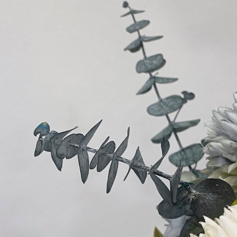 【森林海】尤加利 乾燥花 永生尤加利葉 拍照道具 不凋花 保鮮花 不凋花 人造花 花束捧花 花藝設計 室內擺飾 婚禮佈置-細節圖2