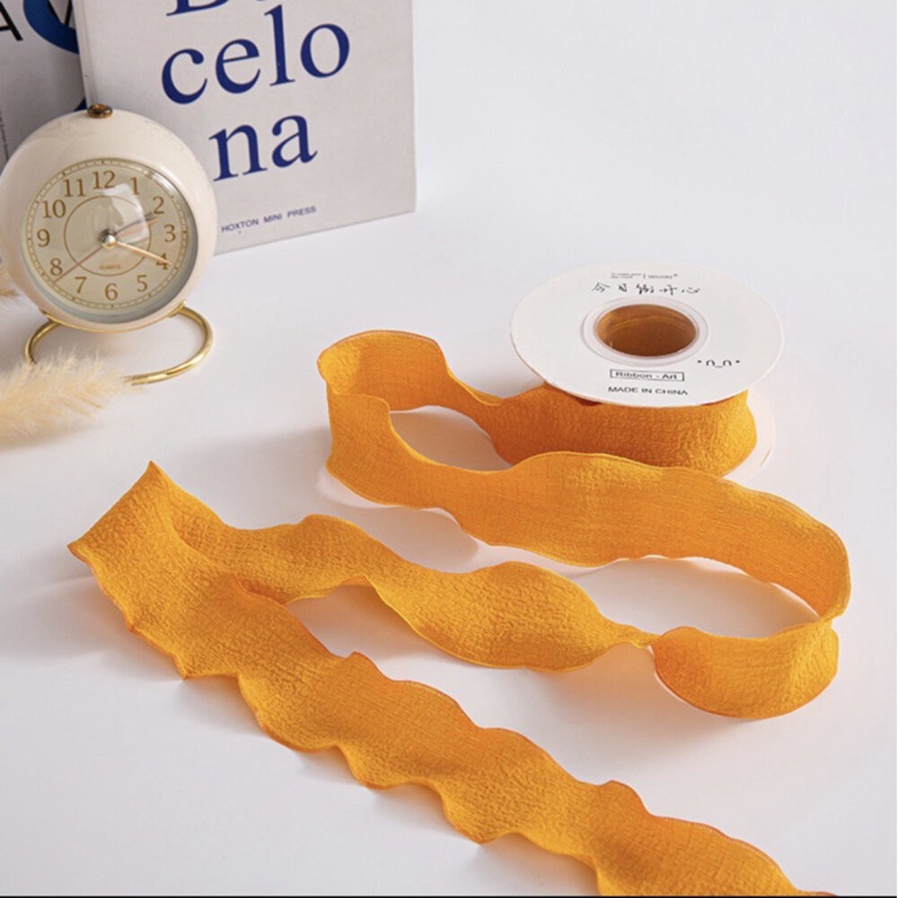 【森林海】亞麻波浪緞帶  緞帶 布質緞帶 花束緞帶 蝴蝶結 亞麻緞帶 花藝包裝 裝飾絲帶 花束包裝 禮物包裝 花藝資材-規格圖9