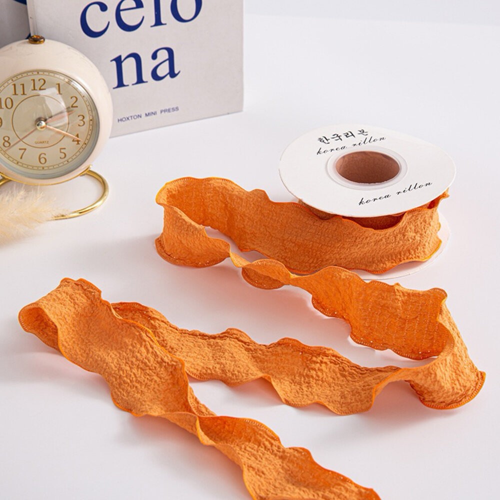 【森林海】亞麻波浪緞帶  緞帶 布質緞帶 花束緞帶 蝴蝶結 亞麻緞帶 花藝包裝 裝飾絲帶 花束包裝 禮物包裝 花藝資材-規格圖9