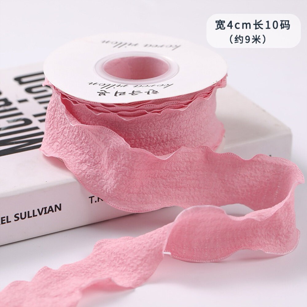 【森林海】亞麻波浪緞帶  緞帶 布質緞帶 花束緞帶 蝴蝶結 亞麻緞帶 花藝包裝 裝飾絲帶 花束包裝 禮物包裝 花藝資材-規格圖9