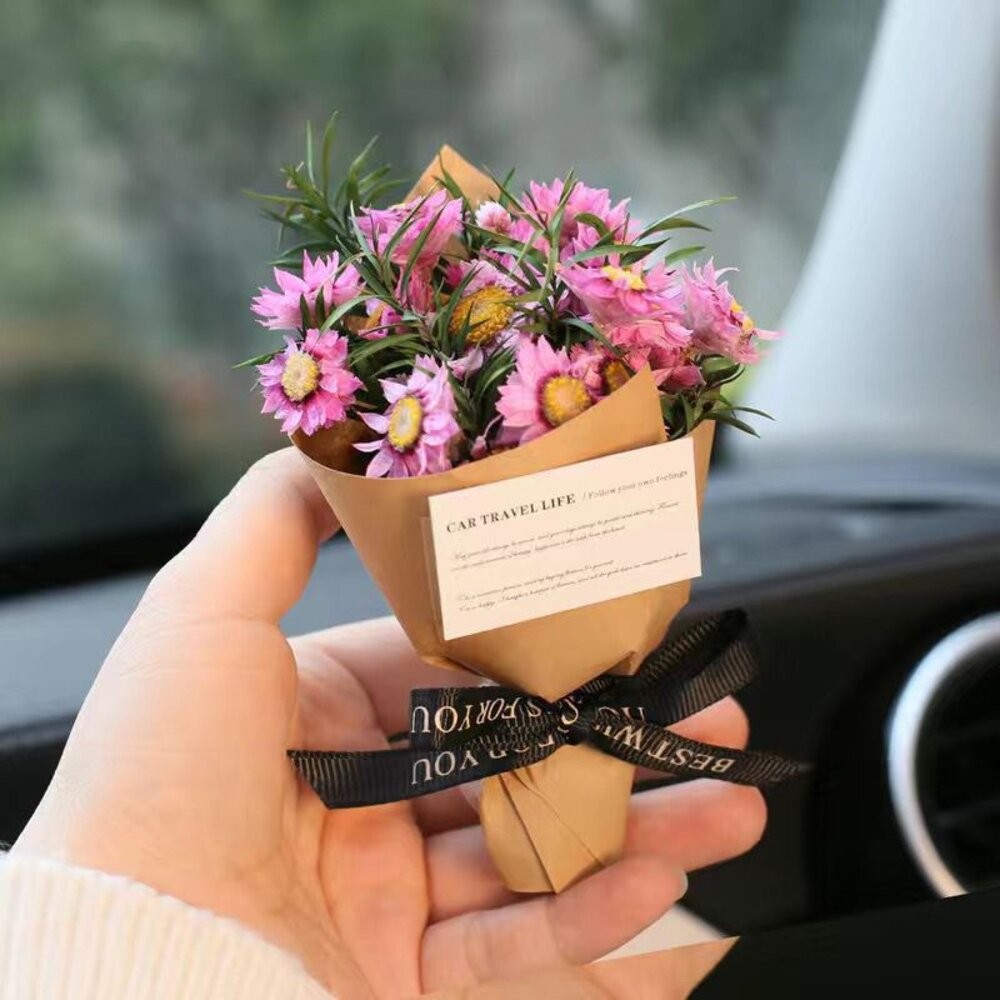 【森林海】教師節 花束 迷你花束 情人節禮物 教師節禮物 迷你乾燥花束 畢業花束 畢業禮物 乾燥花 永生花束 迷你乾燥花-規格圖9