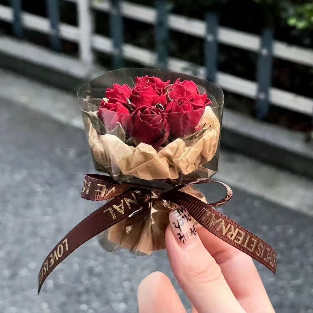 【森林海】教師節 花束 迷你花束 情人節禮物 教師節禮物 迷你乾燥花束 畢業花束 畢業禮物 乾燥花 永生花束 迷你乾燥花-規格圖9