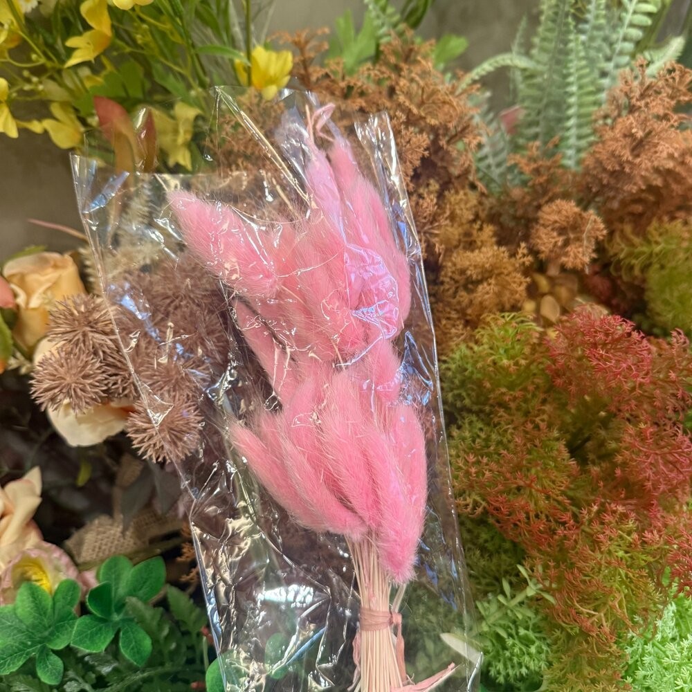 兔尾草 永生花 新娘捧花 乾燥花 花束 GXS拍照道具-細節圖9