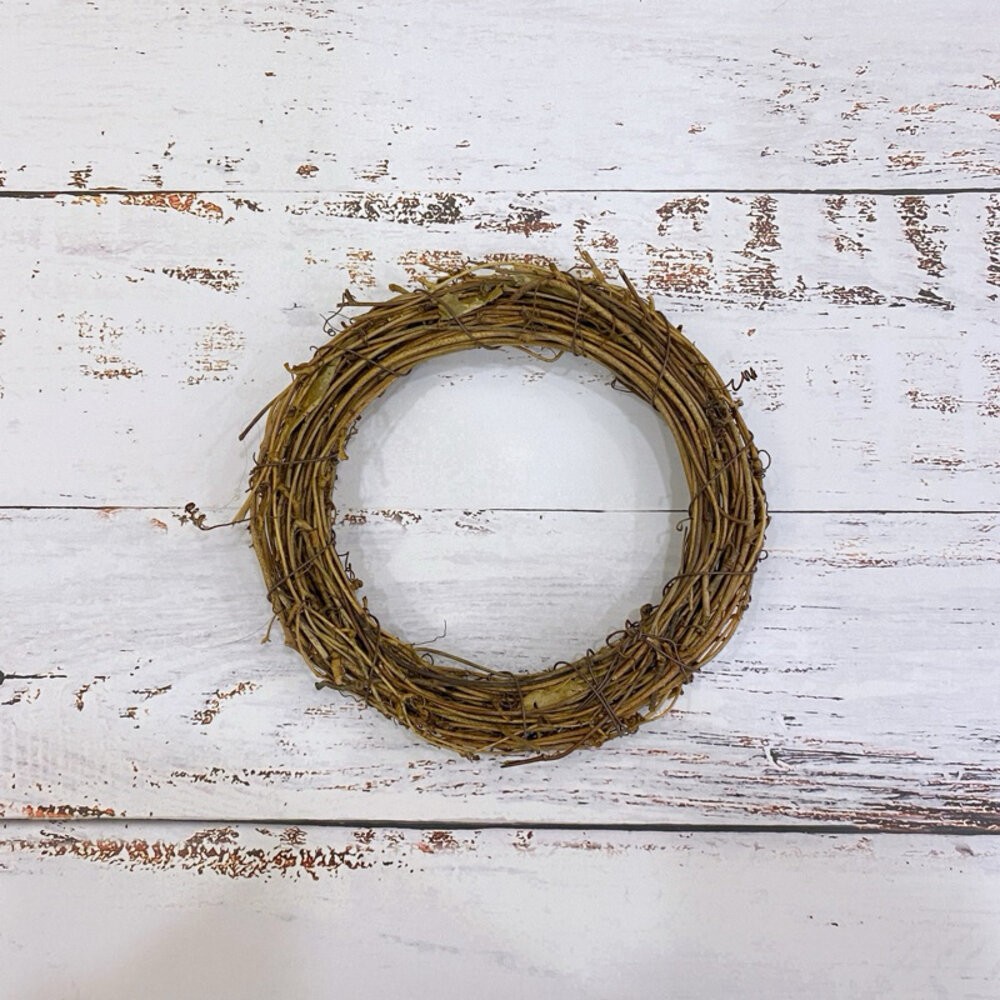 藤圈 聖誕花圈 花環 聖誕樹 聖誕結 花圈 藤編-規格圖2