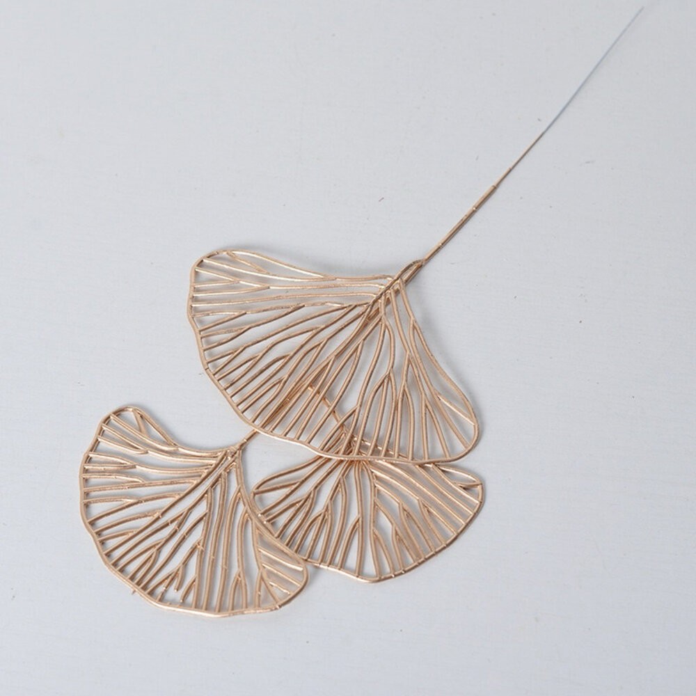 【森林海】過年裝飾 年宵花 新年佈置 新年裝飾品 過年 高級金色葉子 噴金葉子 仿真花 仿真葉 拍照道具 拍照背景-規格圖11