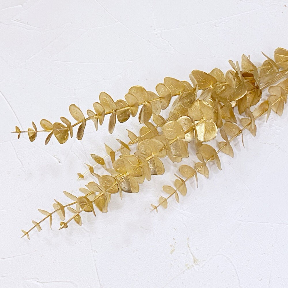 【森林海】過年裝飾 年宵花 新年佈置 新年裝飾品 過年 高級金色葉子 噴金葉子 仿真花 仿真葉 拍照道具 拍照背景-規格圖11