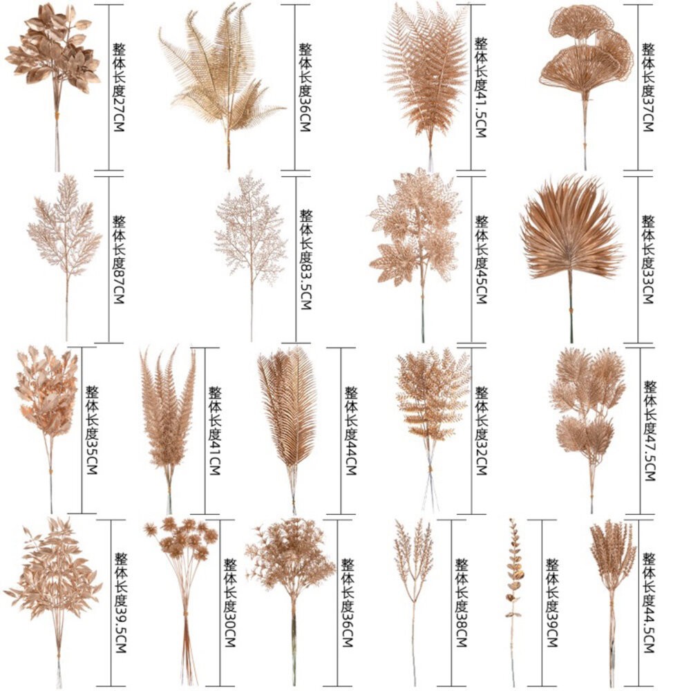 金色葉子 春節裝飾 聖誕裝飾 過年裝飾 金葉子 拍照道具 排照背景-細節圖3