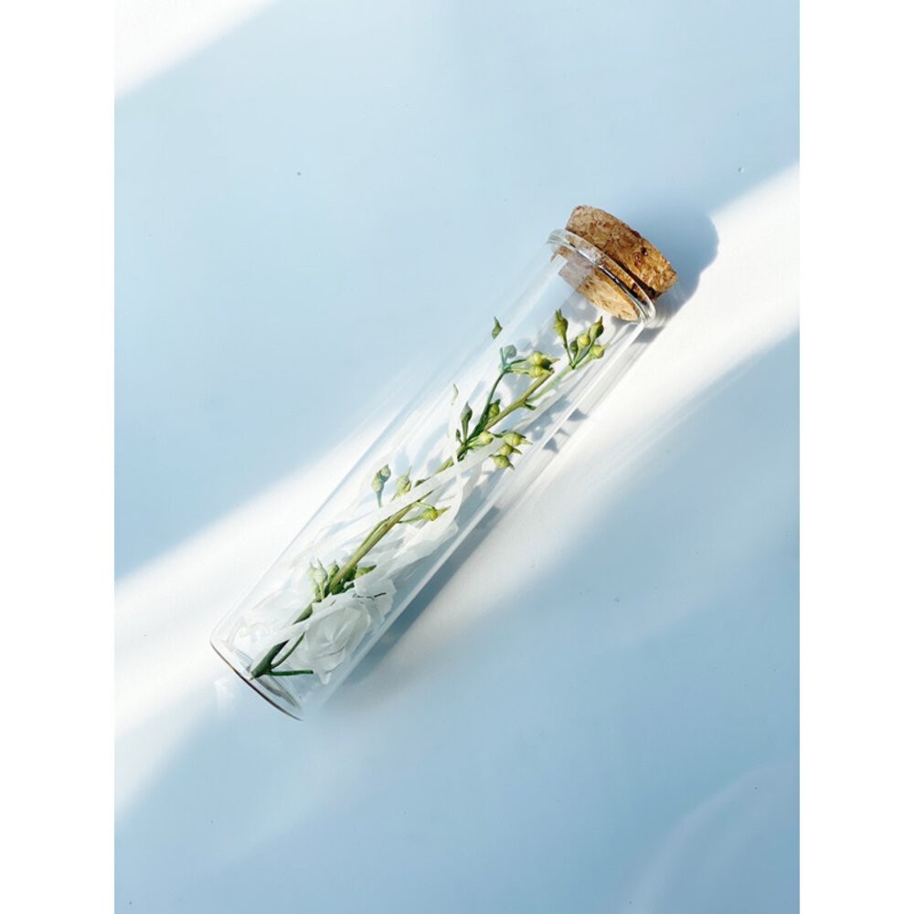 試管乾燥花 畢業禮物 畢業花束 母親節 康乃馨 許願花瓶  花瓶 許願罐花瓶 願望瓶飾 願望儲存瓶 願望裝飾花-細節圖8