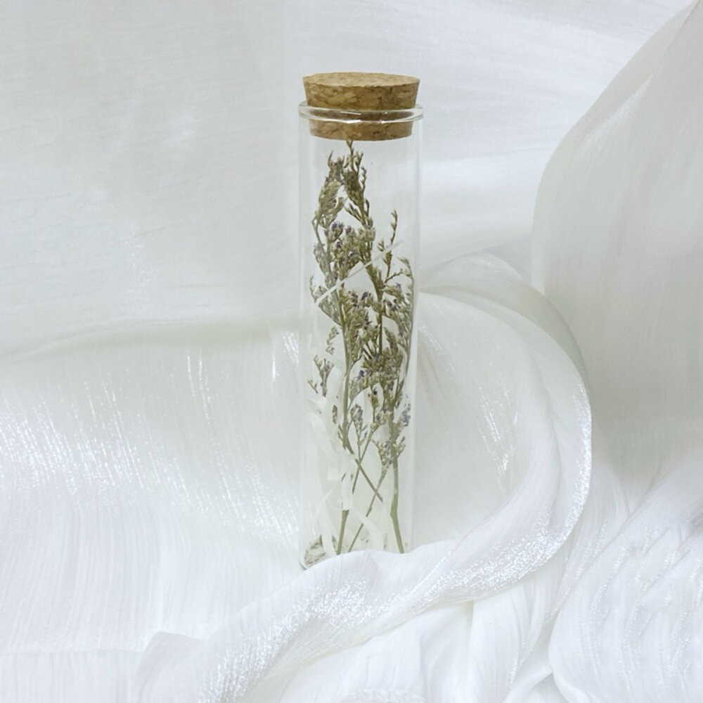 試管乾燥花 畢業禮物 畢業花束 母親節 康乃馨 許願花瓶  花瓶 許願罐花瓶 願望瓶飾 願望儲存瓶 願望裝飾花-規格圖9