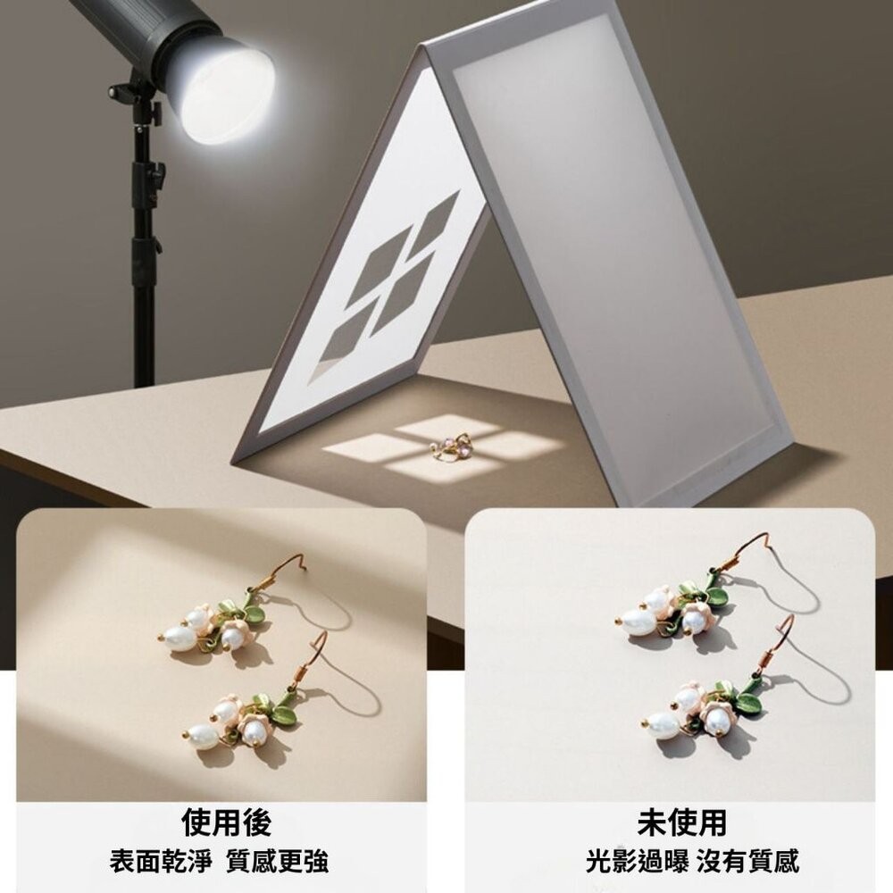 【森林海】柔光板  PVC柔光板 補光板 柔光紙 光線均衡 拍照道具 商業攝影 商品攝影 拍照背景-細節圖4