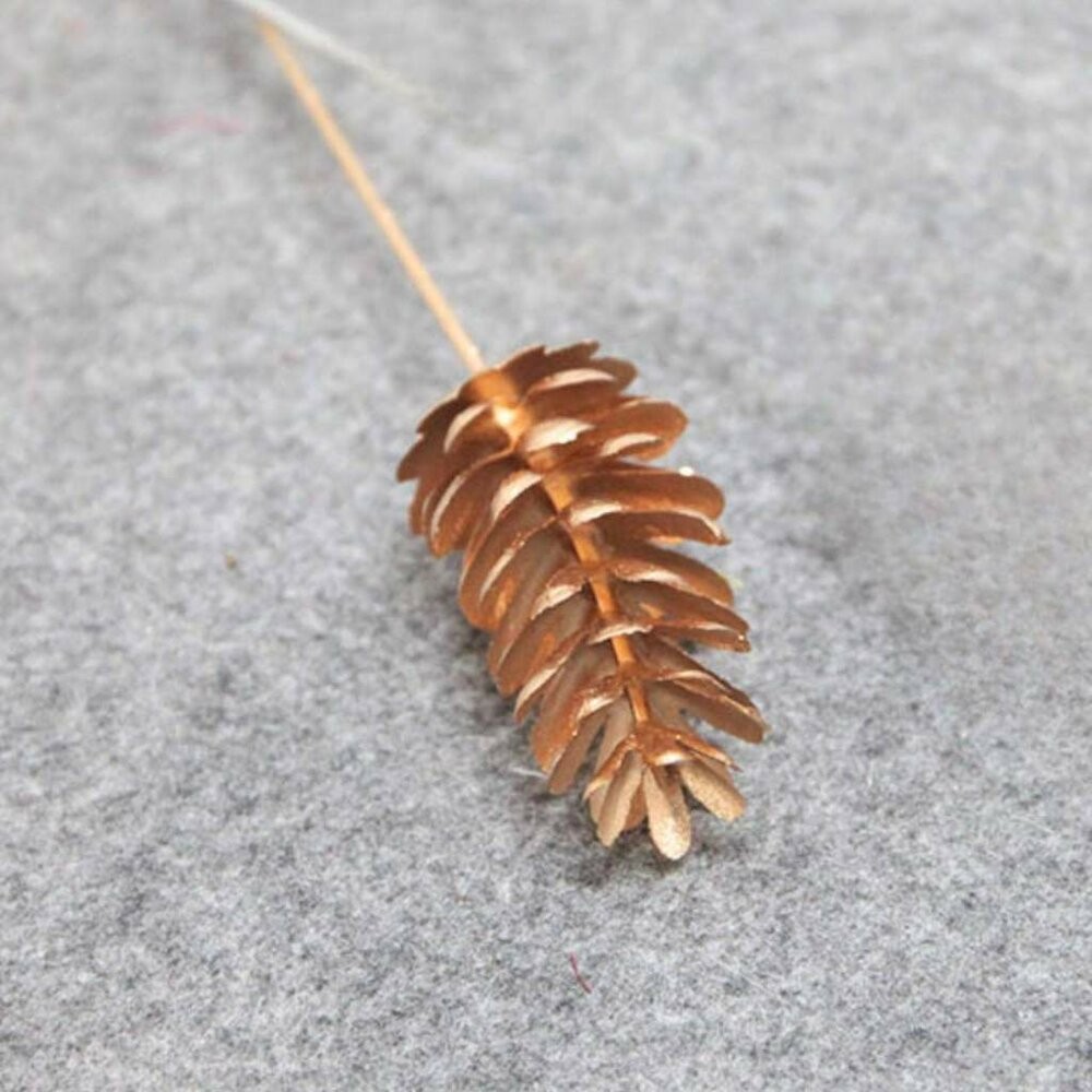 【森林海】過年裝飾 新年裝飾品 過年 新年佈置 裝飾 金色葉子 噴金葉子 仿真花 仿真葉 拍照道具 拍照背景-規格圖10