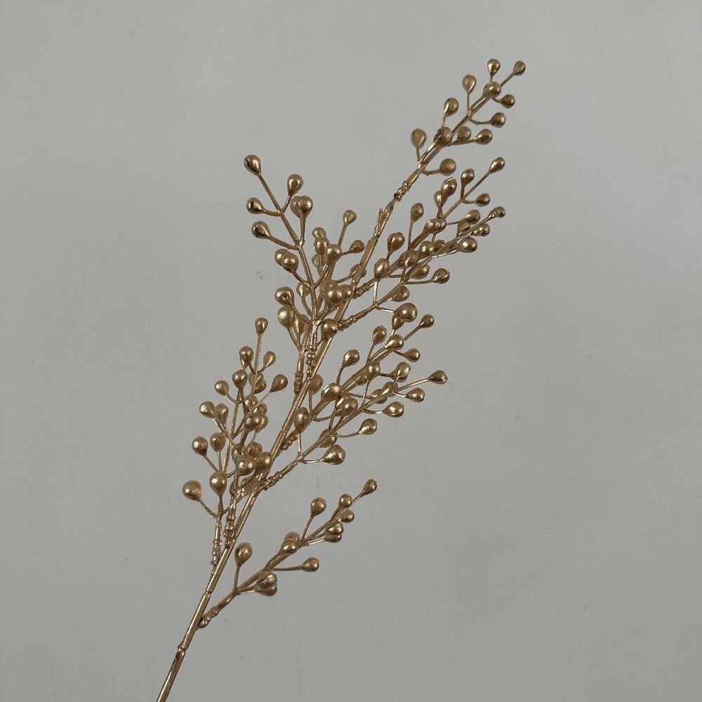 【森林海】過年裝飾 新年裝飾品 過年 新年佈置 裝飾 金色葉子 噴金葉子 仿真花 仿真葉 拍照道具 拍照背景-規格圖10