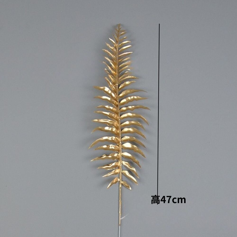 【森林海】過年裝飾 新年裝飾品 過年 新年佈置 裝飾 金色葉子 噴金葉子 仿真花 仿真葉 拍照道具 拍照背景-規格圖10