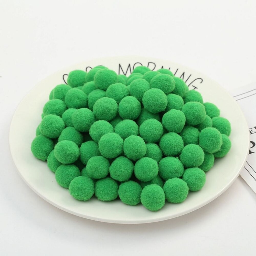 毛球 2cm 馬卡龍色系 混裝毛球 高彈毛球 毛毛球 絨球 幼教DIY 手作材料 拍照道具 拍照背景【GXS拍照道具】-細節圖4